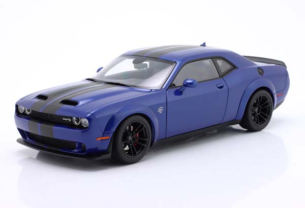 DODGE CHALLENGER SRT SUPERSTOCK YEAR2023 BLUE METALLIC / ДОДЖ ЧЕЛЛЕНДЖЕР СРТ СУПЕРСТОК YEAR2023 СИНИЙ МЕТАЛЛИК