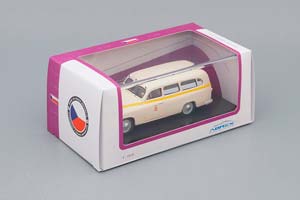 SKODA 1201 1956  SANITKA ZACHRANKA BEIGE / SKODA 1201 1956 САНИТКА ЗАЧКАНКА БЕЖЕВАЯ — фото 3