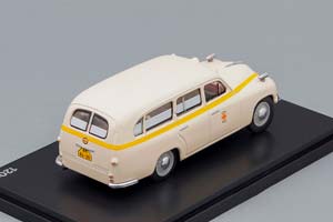 SKODA 1201 1956  SANITKA ZACHRANKA BEIGE / SKODA 1201 1956 САНИТКА ЗАЧКАНКА БЕЖЕВАЯ — фото 2