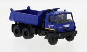 TATRA-815 САМОСВАЛ THW 1984, СИНИЙ (ДЛИНА МОДЕЛИ 3-5 СМ) — фото 1