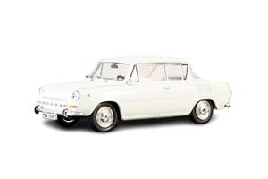SKODA 1100MBX 1969 WHITE / SKODA 1100MBX 1969 БЕЛЫЙ