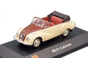 IFA F9 CABRIOLET 1952 BEIGE/MAROON