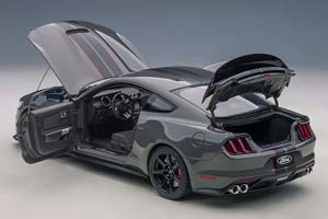 FORD SHELBY MUSTANG GT-350R 2017 DARK GREY METALLIC / ФОРД SHELBY MUSTANG GT-350R 2017 ТЕМНО-СЕРЫЙ МЕТАЛЛИК — фото 3