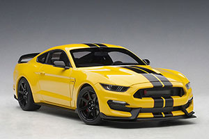 FORD SHELBY MUSTANG GT350R 2017 YELLOW/BLACK — фото 12