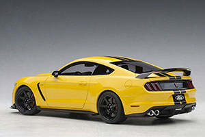 FORD SHELBY MUSTANG GT350R 2017 YELLOW/BLACK — фото 2
