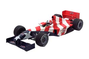 FERRARI F300 EVENT CAR GP USA 2000 STRIPES