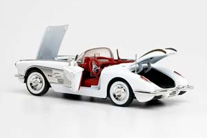 CHEVROLET CORVETTE 1958 / ШЕВРОЛЕ КОРВЕТ БЕЛЫЙ — фото 3