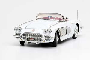 CHEVROLET CORVETTE 1958 / ШЕВРОЛЕ КОРВЕТ БЕЛЫЙ — фото 5