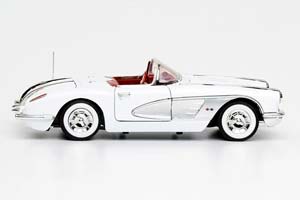 CHEVROLET CORVETTE 1958 / ШЕВРОЛЕ КОРВЕТ БЕЛЫЙ — фото 7