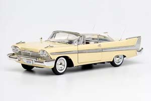 PLYMOUTH FURY 1958 IVORY BEIGE