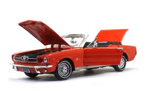 FORD MUSTANG 1/2 CABRIOLET OPEN 1964 RED / ФОРД МУСТАНГ КАБРИОЛЕТ КРАСНЫЙ — фото 3