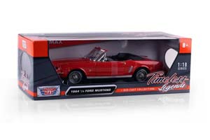 FORD MUSTANG 1/2 CABRIOLET OPEN 1964 RED / ФОРД МУСТАНГ КАБРИОЛЕТ КРАСНЫЙ — фото 7