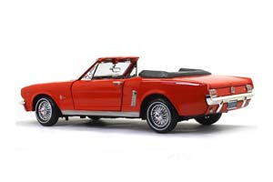 FORD MUSTANG 1/2 CABRIOLET OPEN 1964 RED / ФОРД МУСТАНГ КАБРИОЛЕТ КРАСНЫЙ — фото 2