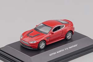 ASTON MARTIN V12 VINTAGE, RED METALLIC (ДЛИНА МОДЕЛИ 3-5 СМ)