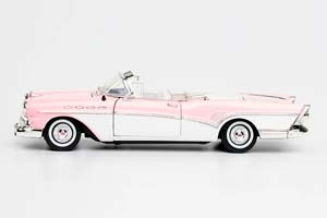 BUICK ROADMASTER 1957 / БЬЮИК РОАДМАСТЕР РОЗОВО-БЕЛЫЙ — фото 5