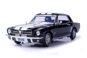 FORD MUSTANG 1/2 HARD-TOP 1964 BLACK / ФОРД МУСТАНГ ЧЕРНЫЙ
