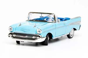 CHEVROLET BEL AIR 1957 / ШЕВРОЛЕ БЕЛЭЕЙР ГОЛУБОЙ — фото 4