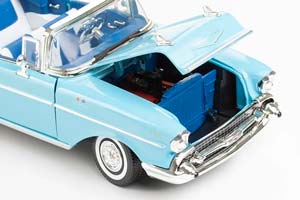 CHEVROLET BEL AIR 1957 / ШЕВРОЛЕ БЕЛЭЕЙР ГОЛУБОЙ — фото 5