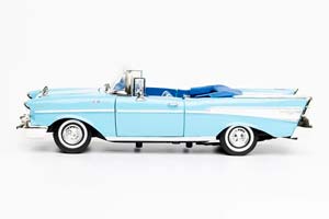 CHEVROLET BEL AIR 1957 / ШЕВРОЛЕ БЕЛЭЕЙР ГОЛУБОЙ — фото 6