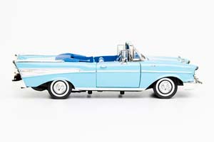 CHEVROLET BEL AIR 1957 / ШЕВРОЛЕ БЕЛЭЕЙР ГОЛУБОЙ — фото 7