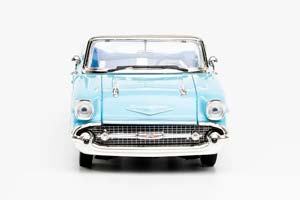 CHEVROLET BEL AIR 1957 / ШЕВРОЛЕ БЕЛЭЕЙР ГОЛУБОЙ — фото 8