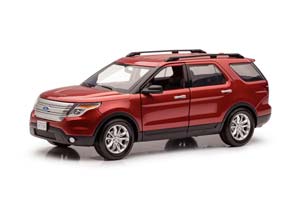 FORD EXPLORER XLT 2015 КРАСНЫЙ