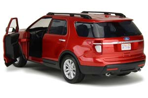 FORD EXPLORER XLT 2015 RED / ФОРД ЭКСПЛОРЕР КРАСНЫЙ — фото 3