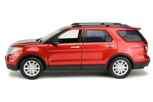 FORD EXPLORER XLT 2015 RED / ФОРД ЭКСПЛОРЕР КРАСНЫЙ — фото 4