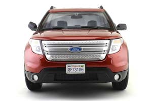 FORD EXPLORER XLT 2015 RED / ФОРД ЭКСПЛОРЕР КРАСНЫЙ — фото 5