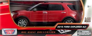 FORD EXPLORER XLT 2015, DARK RED