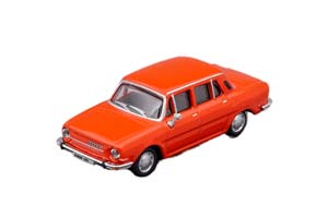 SKODA 110L (1973) CERVENA PAPRIKA