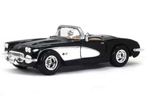 CHEVROLET CORVETTE CABRIOLET 1959 BLACK / ШЕВРОЛЕ КОРВЕТ ЧЕРНЫЙ