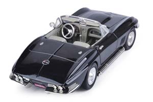 CHEVROLET CORVETTE CABRIOLET 1967 BLACK / ШЕВРОЛЕ КОРВЕТ ЧЕРНЫЙ — фото 2