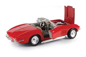 CHEVROLET CORVETTE CABRIOLET 1967 RED / ШЕВРОЛЕ КОРВЕТ КРАСНЫЙ — фото 2