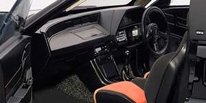 HONDA BALLADE SPORTS CR-X SI 1984 BLACK — фото 5