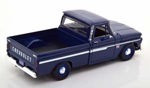 CHEVROLET C10 FLEETSIDE PICKUP 1966 DARKBLUE — фото 2