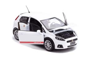 FIAT GRANDE PUNTO ABARTH SS 2009 БЕЛЫЙ — фото 4