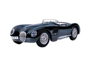 JAGUAR C-TYPE CONVERTIBLE DARK GREEN
