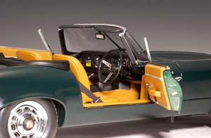 JAGUAR E-TYPE ROADSTER SERIES III V12 1970 DARK GREEN — фото 3