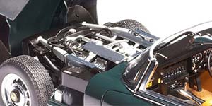 JAGUAR E-TYPE ROADSTER SERIES III V12 1970 DARK GREEN — фото 4
