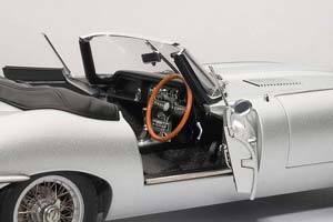 JAGUAR E-TYPE SERIES 1 3.8 ROADSTER SILVER — фото 13