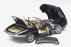 JAGUAR E-TYPE ROADSTER SERIES I 3.8 BLACK — фото 3
