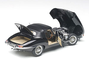 JAGUAR E-TYPE ROADSTER SERIES I 3.8 BLACK — фото 5