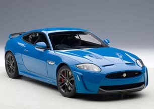 JAGUAR XKR-S BLUE — фото 17
