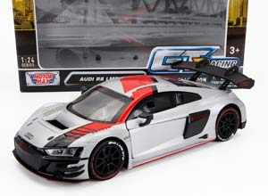 AUDI R8 LMS GT3 2021, SILVER RED BLACK