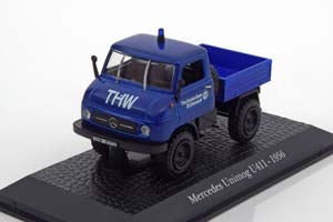 MERCEDES UNIMOG U411 THW 1956 BLUE