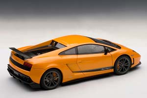 LAMBORGHINI GALLARDO LP570 4 SUPERLEGGERA 2010 ORANGE METALLIC — фото 4