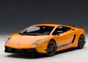 LAMBORGHINI GALLARDO LP570 4 SUPERLEGGERA 2010 ORANGE METALLIC — фото 9