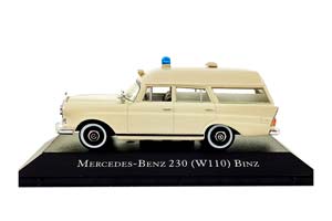 MERCEDES W110 230 BINZ AMBULANCE 1967 BEIGE — фото 3