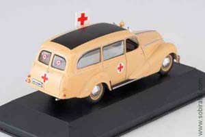 EMW 340 KOMBI AMBULANCE (СКОРАЯ МЕДИЦИНСКАЯ ПОМОЩЬ) 1953 BEIGE — фото 2